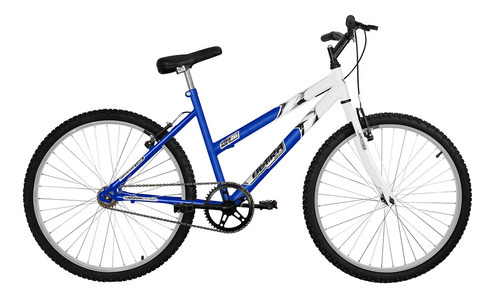 Bicicleta Aro 26 Ultra Bikes Bicolor Feminina Sem Marcha Cor Azul