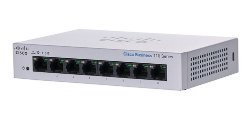 Switch Cbs110-8t-d Cisco Business De 8 Puertos Gigabit Deskt