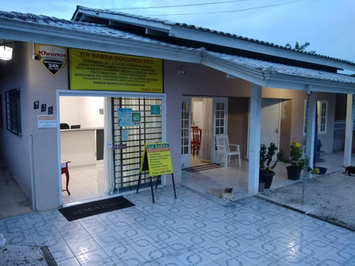 Casa Com Sala Comercial E Piscina No Centro Barra Do Sul