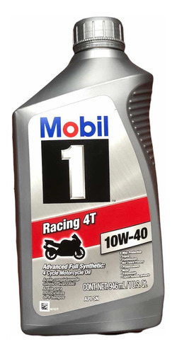 Aceite Mobil 1 Racing 10w40 Sint Caja X 6