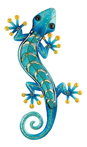 Decoración De Pared Gecko, 18 Pulgadas, Azul (10893)