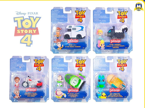 Minis Toy Story 4 Vehículos | Colección Completa