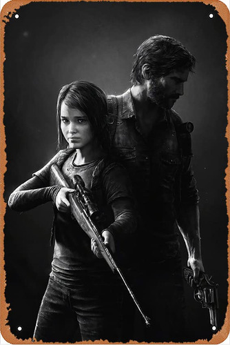 Posteres De The Last Of Us Joel And Ellie - Carteles De Meta