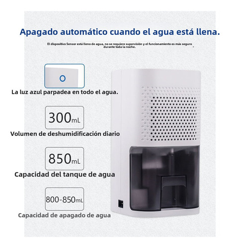 Desumidificador Eletrônico Jj Mute Para Quarto, Porão,