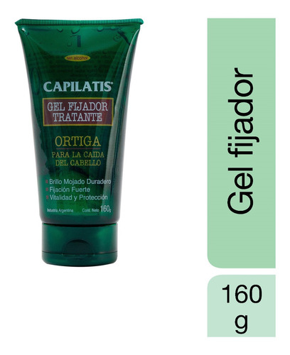 Capilatis Ortiga Gel Fijador Tratante X 160g - Sin Alcohol