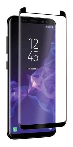 Imagen 1 de 3 de Vidrio Templado Curvo Full Glue Samsung S8 S9 S10 Plus S20