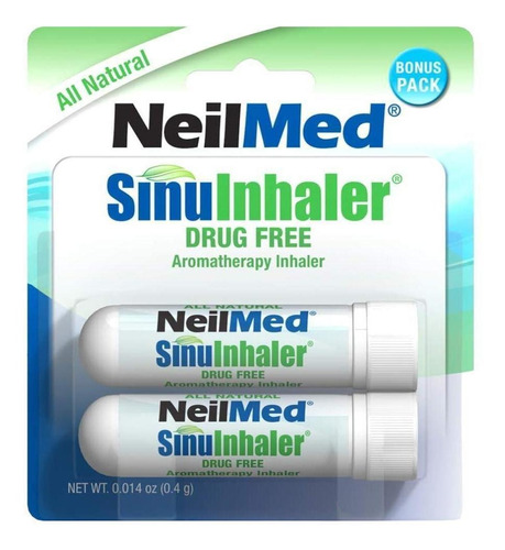 Neilmed Sinuinhaler Inalador Aromatherapy Para Alívio Nasal