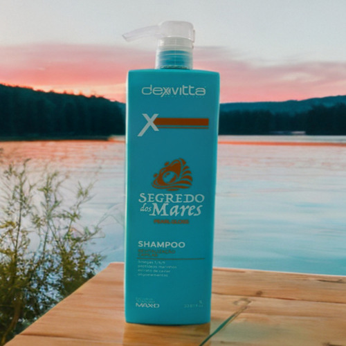 Kit Shampoo + Mask + Leav-in Segredo Dos Mares Dexvitta