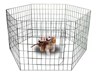 Corral Perro 60cm Alto 8 Panel Dog Play Pen