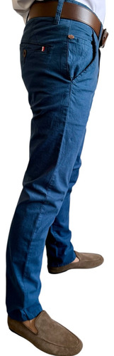 Pantalon Slim Gabardina Rvng