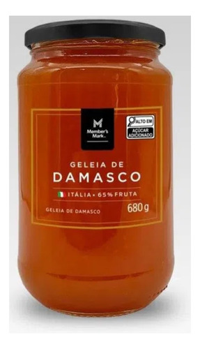 Geleia De Damasco Italiana Member's Mark Vidro 680g