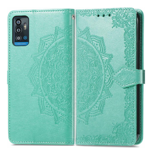 Funda Para Zte Blade A71 Simple Negocio Exquisito Patrón