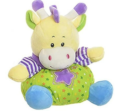 Imagen 2 de 5 de Colgante Cunero Musical Peluche Animales Perro Oso 17cm Bebe