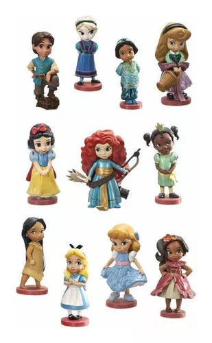 Juego de figuras Disney Animators' Collection de lujo