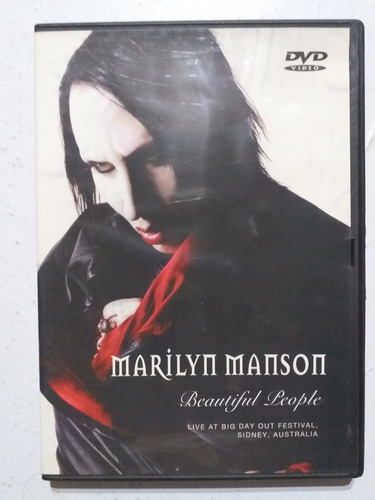 Dvd Marilyn Manson. Beautiful People. Live In Sidney. 