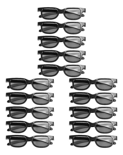 15 Pares De Gafas 3d, Gafas Pasivas Circulares Para