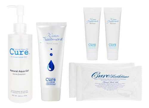 Set De Belleza Cure | Contiene: Gel Natural Aqua Cure, Gel A