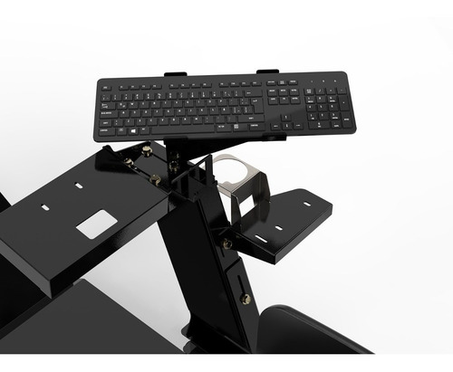 Imagen 3 de 5 de Soporte Teclado Logitech P/ Simulador Fsim One Formula Sim