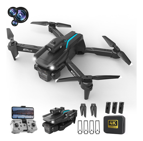 Mini Drone HYTOBP 4k con Cámara Profesional Control Remoto FPV HD 2.4GHz 3 Baterías