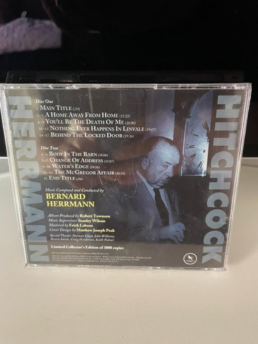 The Alfred Hitchcock Hour Trilha Sonora Bernard Herrmann (Usado)