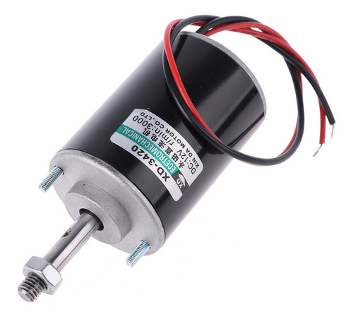 Imagen 5 de 10 de 12/24v 30w Imán Permanente Eléctrico Dc Motor De Alta Veloci