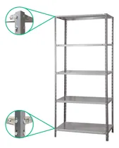 Comprar Estantería Metálica 70k 60x90x200m 5 Estantes Superreforzada