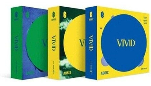 Ab6ix 'vivid' 2nd Ep Album Random Version Cd+80p Photobook+1