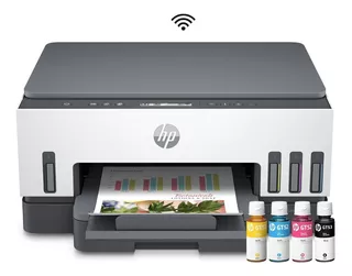 Multifuncional Hp Smart Tank 720 Tinta Continua 6uu46a Color Blanco