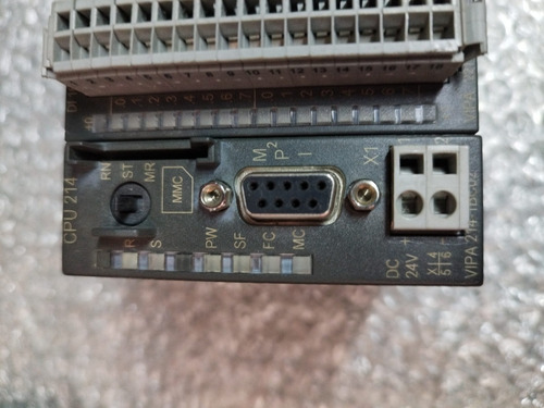 Vipa Cpu214, 214-1bc02, Con 4 Módulos Plc De Uso. (Usado)