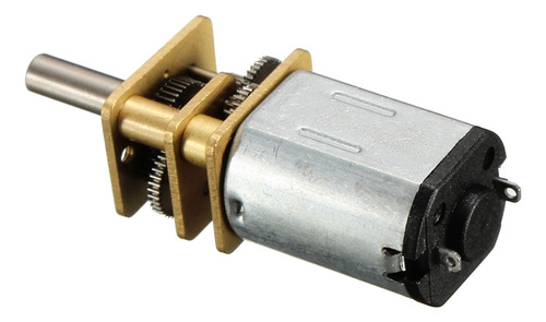 Motorreductor De Metal 12v 100rpm N20