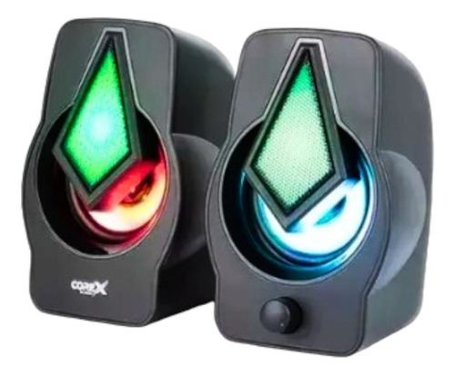 Parlantes Gamer 2.0 Pc Led Rgb Gaming Juego Usb 