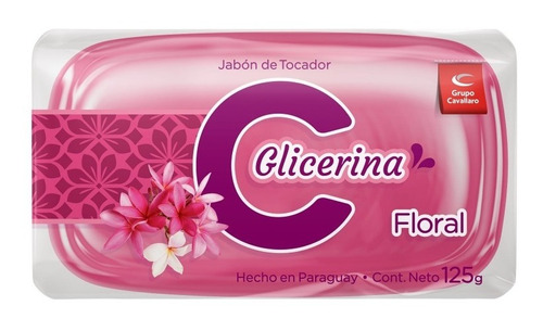 Jabón De Tocador C2 Glicerina Floral 125g Pack X 6