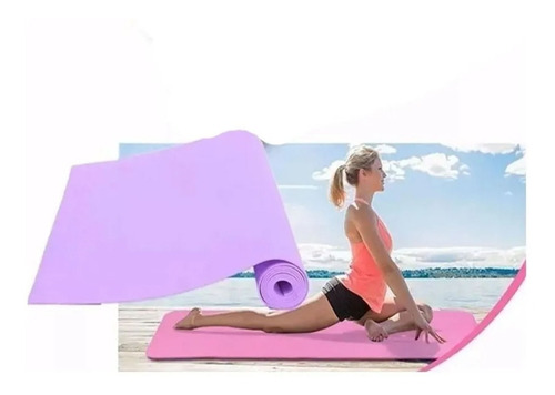 Colchonete Tapete Yoga Ginástica Pilates 150cm X 50cm