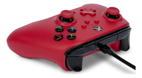 Control Alambrico Powera Para Xbox Series X/s/one Color Rojo