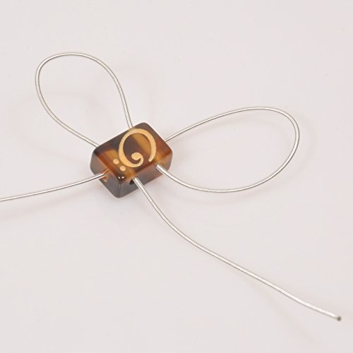 Puente Tenor String-tie Para Guitarra Espaola, Color Blanco