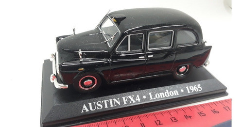 Taxis Del Mundo 1/43 Austin Fx4 London 1965 Estuc  Acrilico