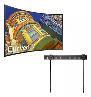 Tv Samsung Led Curva De 55'' 4k Smart Un55ku650df + Soporte