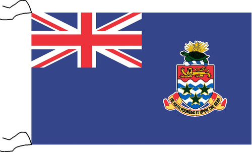 Bandera De Islas Caimán Estampada De 150 X 90 Cm