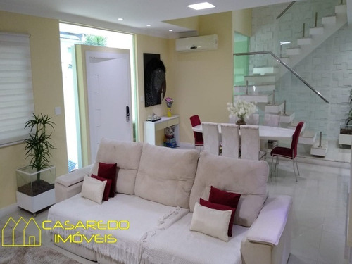 Imagem 9 de 30 de Magnífica Casa Condominio Jacarepaguá Ci2198