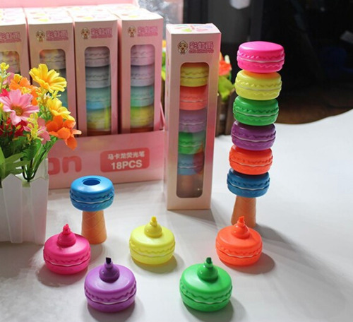 Resaltador C/forma Oveja Love Color Dulce Papeleria Set 4