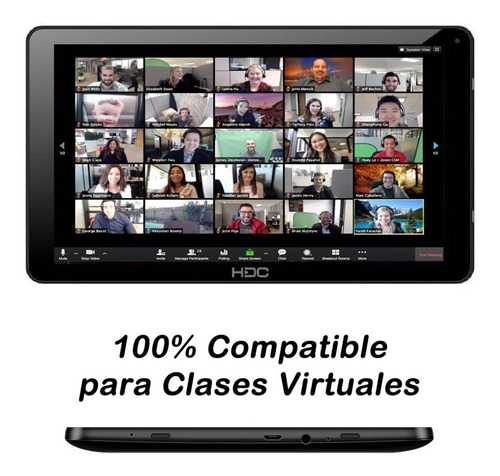 Imagen 2 de 6 de Combo Tablet 10.1 2gb Ram 32gb Zoom + Funda Con Teclado Full