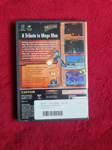 Megaman Anniversary Collection Game Cube (Usado)