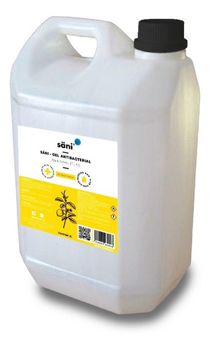 5 Litros Säni-gel Anti-bacterial Con Aloe Vera Neutro