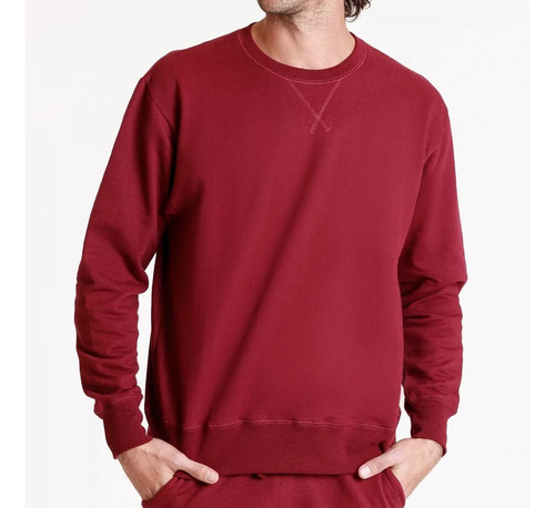 Sudadera De Felpa Cuello Redondo Optima - Colores