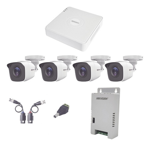 Kit Epcom Turbohd 1080 Lite / Dvr 4 Canales / 4 Cámaras Bala