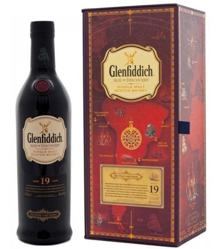 Whisky Glenfiddich 19 Años Age Of Discovery Red Wine Cask.