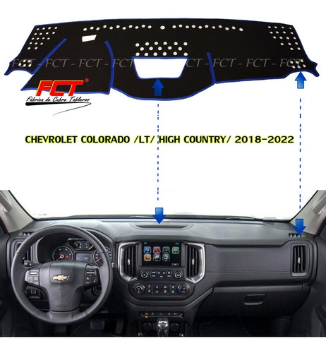 Cubretablero Chevrolet Colorado/ Lt/ High Country/ 2019 2020