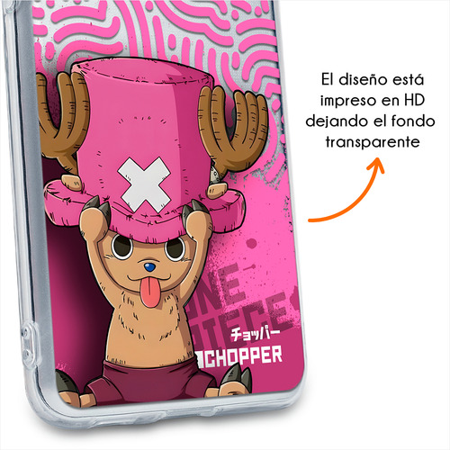 Funda Para Motorola One Piece Logo Chopper Case Antigolpes