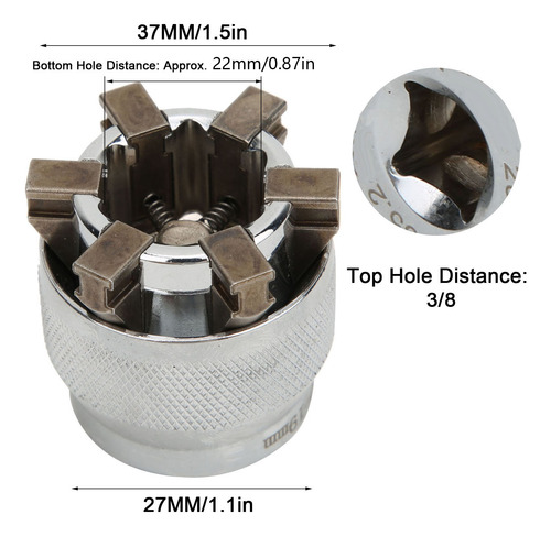 Llave De Tubo Universal Enchufe Ajustable Mágico Para