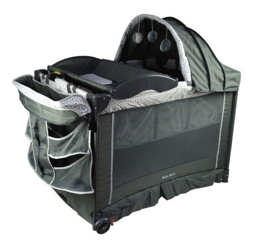 Imagen 5 de 5 de Cuna Corral Baby Kits Verona Gris